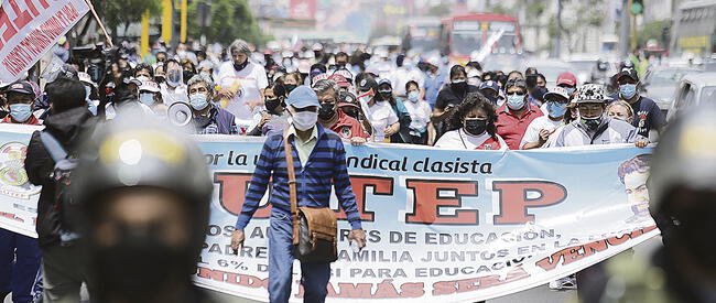 SUTEP reafirmó su compromiso con el Ministerio de Educación.   