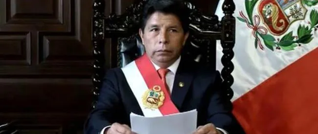  Pedro Castillo cerró el Congreso en mensaje a la nación a horas de iniciar el debate por la vacancia presidencial. Foto: captura de TV Perú    