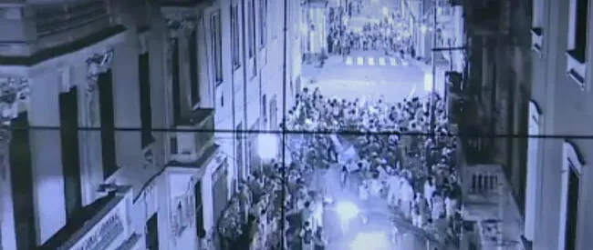  Un video se filtró tras el incendio cerca a Plaza San Martín.    
