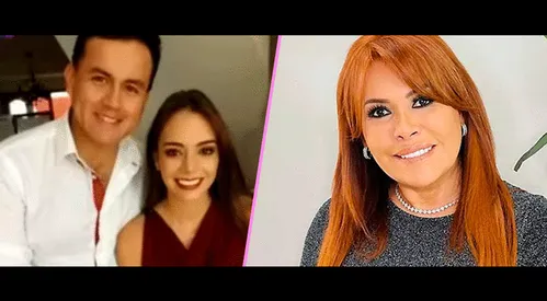 Magaly, la popular 'Urraca' tuvo cercanía con Richard Acuña y Camila Ganoza, cuando aún estaban juntos.