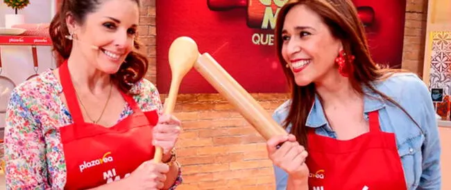 Rebeca Escribens y Verónica Linares en 'Mi mamá cocina mejor que la tuya'.   