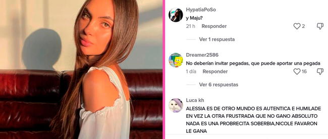 Usuarios llaman "soberbia" a Natalie Vértiz.   