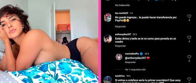 Maricielo Effio enciende redes sociales con candentes fotos.   