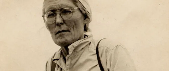 María Reiche, arqueóloga alemana que llegó al Perú y se quedó para la eternidad.   