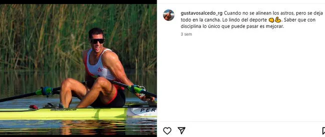 Gustavo Salcedo limitó los comentarios de su cuenta de Instagram.   