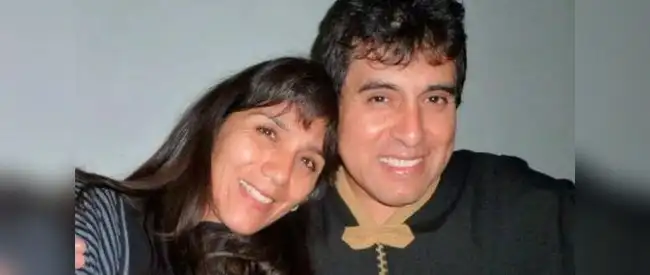  William Luna junto a su esposa    