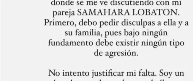  Bryan Torres rompe su silencio después de un enfrentamiento público con Samahara Lobatón.    