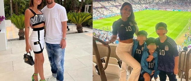  Antonella Roccuzzo comparte regularmente imágenes en sus redes sociales en las que aparece junto a Lionel Messi y sus hijos.    