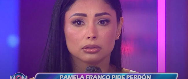  Pamela Franco le pide perdón a Pamela López    