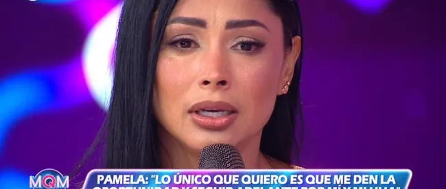  Pamela Franco pide que la dejen avanzar tras escándalo con Christian Cueva.   