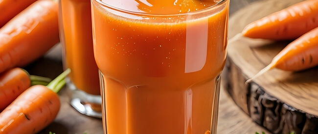 <em>Jugo de naranja con zanahoria.</em>   