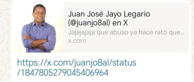 Juan Jayo criticó a Alex Valera.   