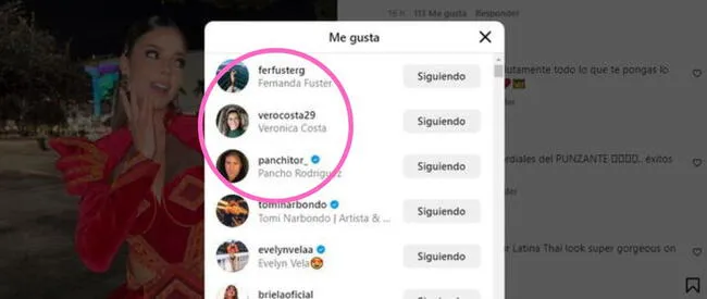  Luciana Fuster vía Instagram.    