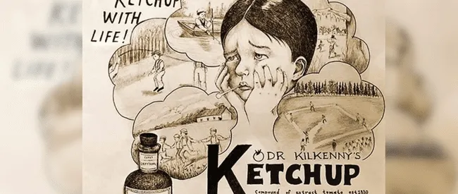  Kétchup como medicina.    