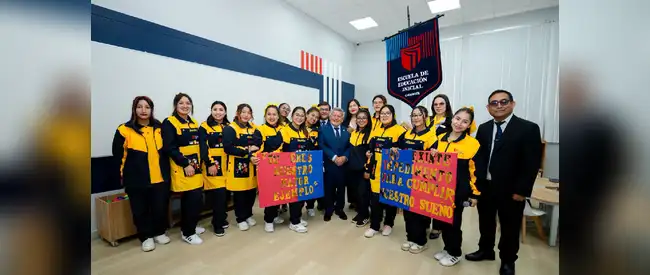  Esto permitirá a los jóvenes de diversas zonas acceder a la educación y cumplir sus sueños. Fuente: Difusión.   