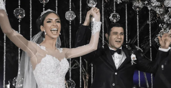  Yaco Eskenazi y Natalie Vértiz contrajeron matrimonio el 8 de julio del 2015  