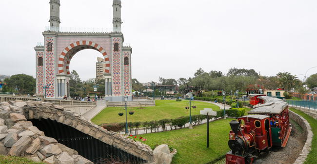 <em>Parque de la Felicidad en San Borja.</em>   