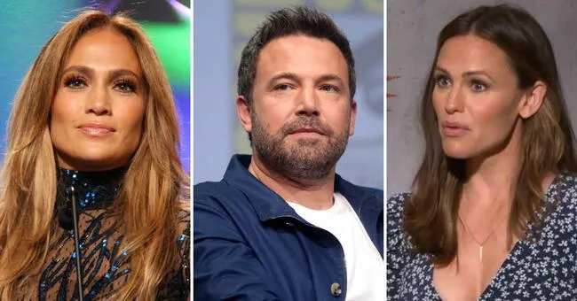 Jennifer Garner, Ben Affleck y Jennifer Lopez   