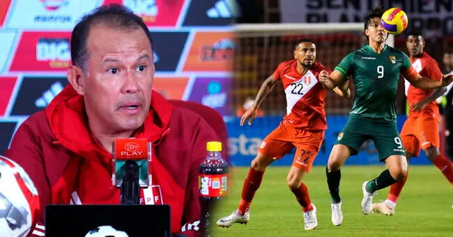 Juan Reynoso, entrenador de la selección peruana-   