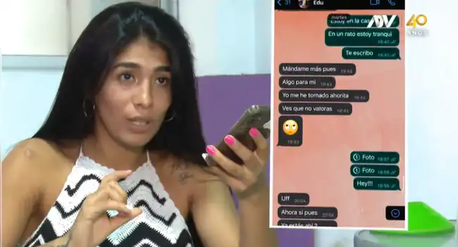Bella Kristy es la bailarina de Alma Bella que intercambiaba mensajes coquetos con Eduardo Rabanal. Bella Kristy es la bailarina de Alma Bella que intercambiaba mensajes coquetos con Eduardo Rabanal.