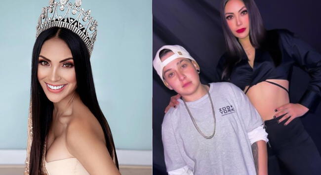 Lesly Reyna y su exesposo, elchileno transexual Aleck Acaised   