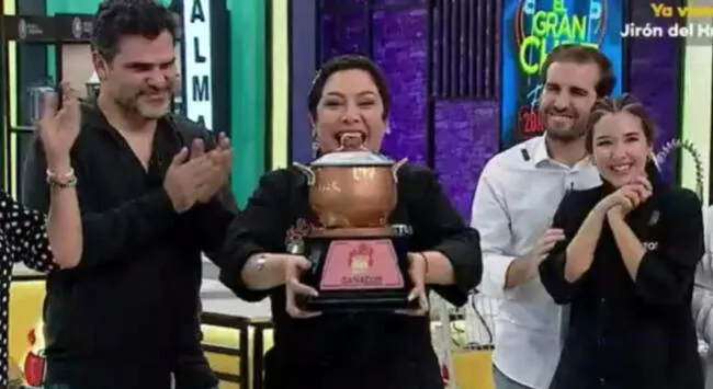 Natalia Salas ganó la gran final de "El gran chef famosos" segunda temporada.   