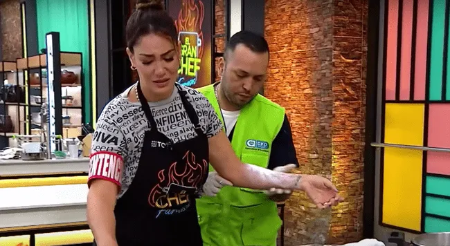 Tilsa Lozano enfrentó un duro accidente en El Gran Chef Famosos.   
