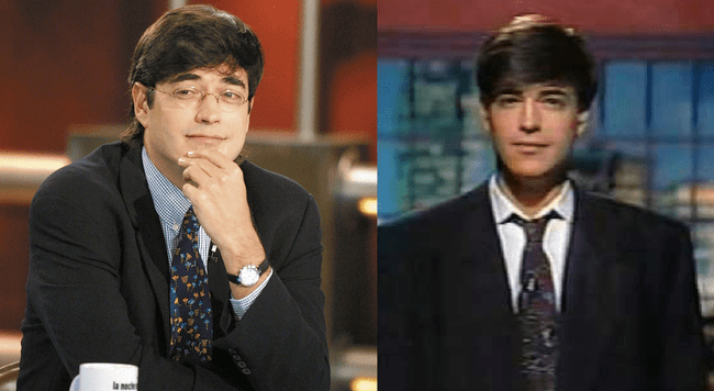  Jaime Bayly de joven.    