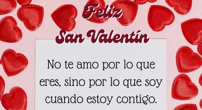 <strong> San Valentín y las frases más emotivas de este 14 de febrero</strong>   