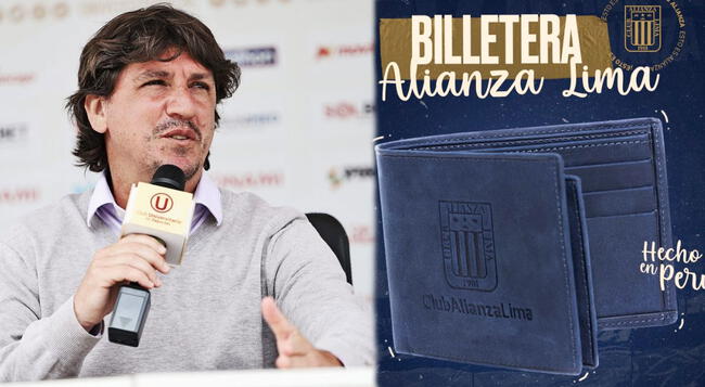 Jean Ferrari y la billetera de Alianza Lima.   