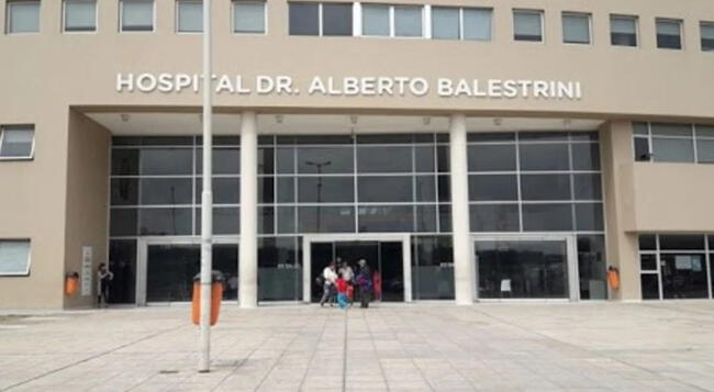 Frontis del Hospital Alberto Balestrini.   