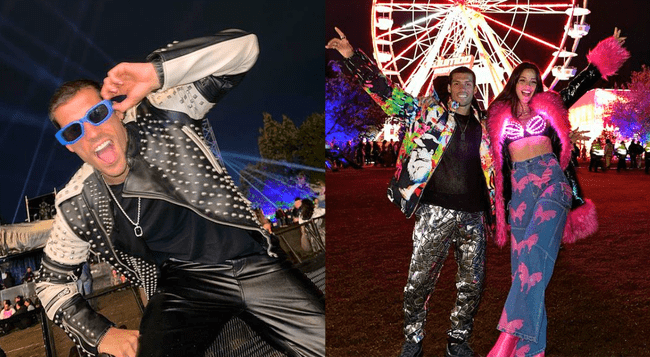 Patricio Parodi y sus atrevidos outfits en festival de música. | Instagram   