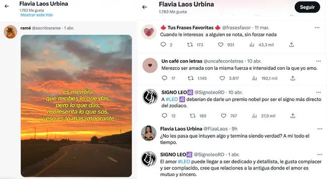 Flavia Laos reacciona a misteriosos mensajes tras no aparecer junto a Austin Palao en sus redes sociales.   