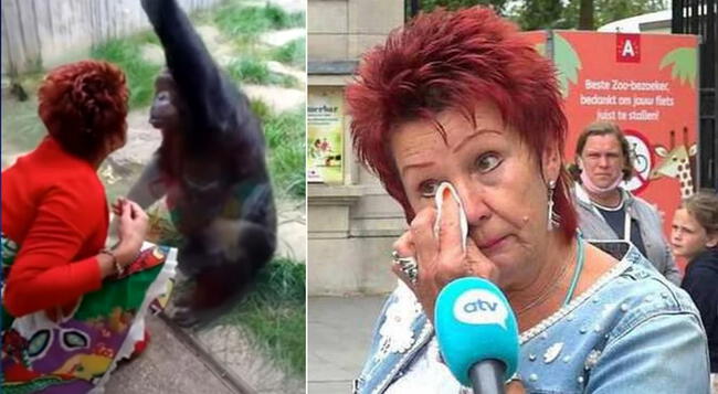  <strong>Adie Timmersmans se enamoró perdidamente de un chimpancé</strong>   