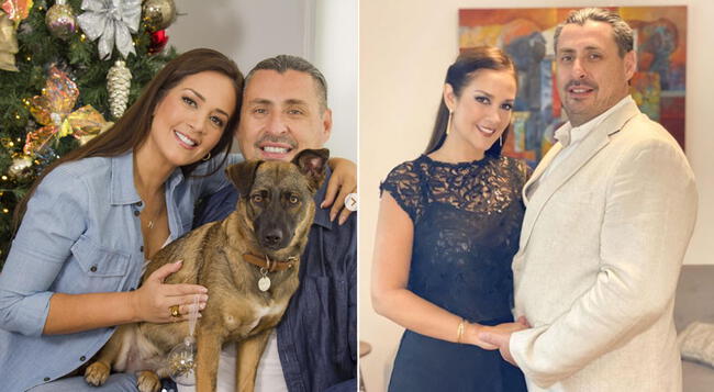 Marina Mora y su esposo Alejandro Valenzuela ya cumplirán los dos años de casados   