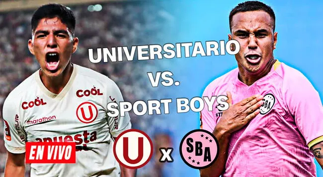 Universitario vs. Sport Boys EN VIVO será transmitido por GOLPerú.   