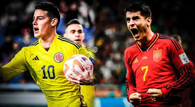 Colombia vs. España EN VIVO: amistoso internacional.   