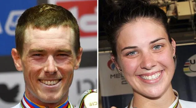  Rohan Dennis y Melissa Hoskins.    
