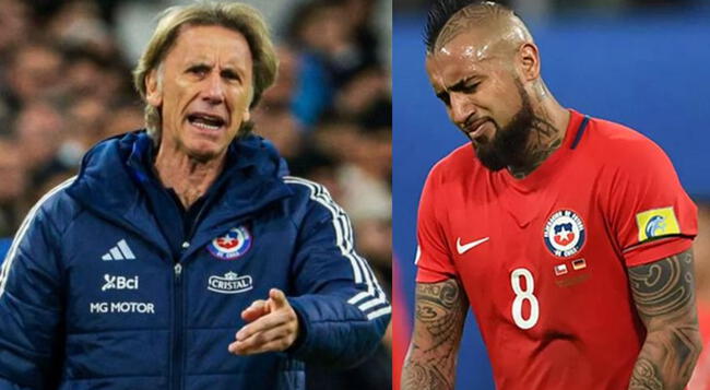 Ricardo Gareca y Arturo Vidal se han enfrentado públicamente.   