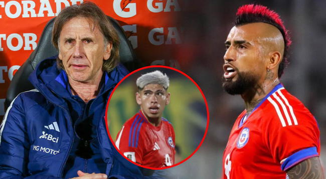 Carlos Palacios y Arturo Vidal, las grandes polémicas de Ricardo Gareca.   