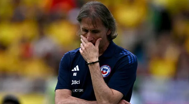 Ricardo Gareca vive un difícil momento en la selección chilena.   