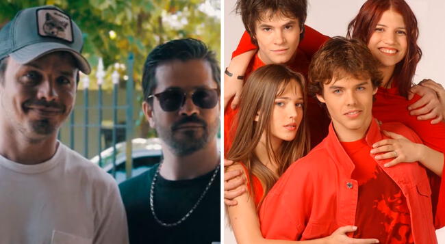 <strong> Feipe Colombo y Benjamín Rojas confirmaron su participación en le reencuentro de "Erreway" </strong>   