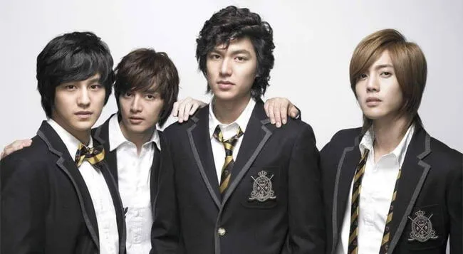 <strong>Lee Min Ho, Kim Hyun Joong, Kim Bum y Kim Joon dieron vida a los F4</strong>   