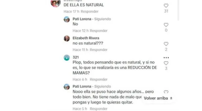  Lorena vía redes sociales.    