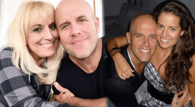 Regina Alcóver y su hijo Gian Marco / Gian Marco y Claudia Moro Regina Alcóver y su hijo Gian Marco / Gian Marco y Claudia Moro