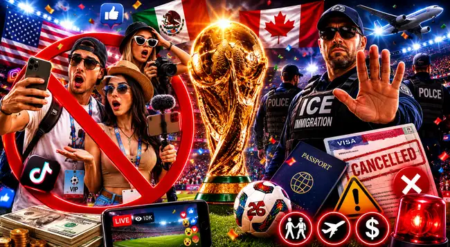 Le hacen la guerra a los influencers en el Mundial 2026. Le hacen la guerra a los influencers en el Mundial 2026.