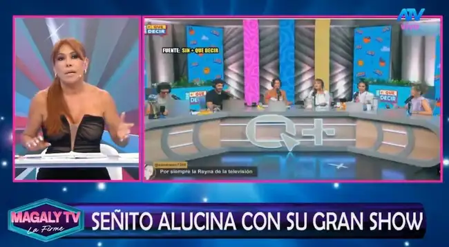 Magaly Medina le pone límites a Gisela.  