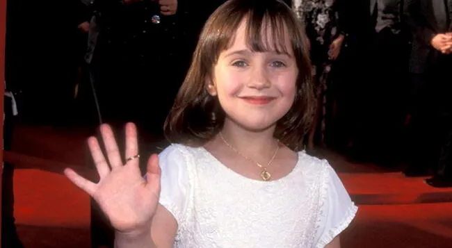  Mara Wilson fue la pequeña niña que interpretó a Matilda en la película noventera.    
