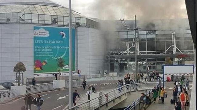 Atentado en el aeropuerto de Bruselas.   