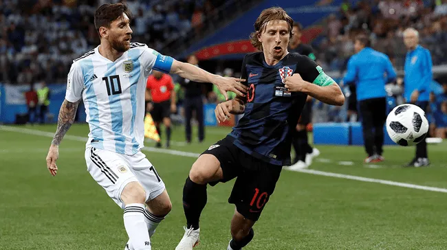 Argentina vs. Croacia se han enfrentado en mundiales y partidos amistosos. El último fue en Rusia 2018. Foto: AFP   